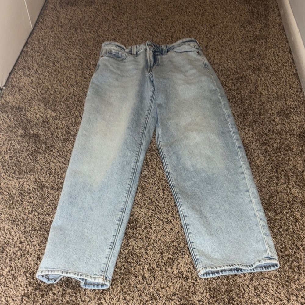 Old Navy Light Blue Straight Leg Jeans